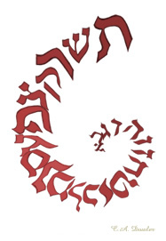Hebrew Letter Hermetic Spyral of Creativity